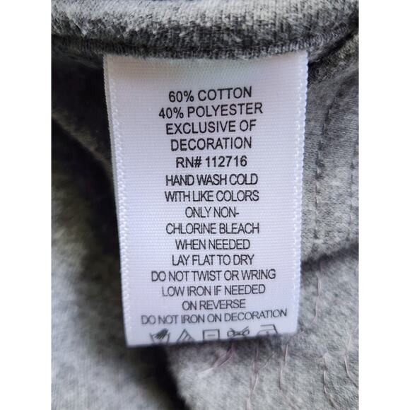 TOP/CARDIGAN-QUACKER FACTORY-Gray-One Piece Tank & Cardigan-Sequins-Size LRG - Picture 7 of 13